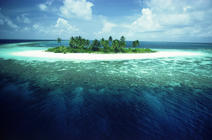 île des Maldives